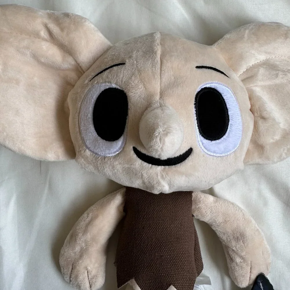 NWT, Bark Box Dog Toy DOBBY, M-L Dogs 20+ lbs., Tan/Brown Plush, Harry Potter